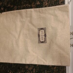 Gucci dust bag
